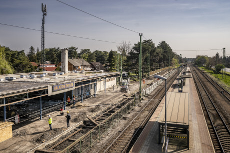 Balatonfenyvesi munkálatok