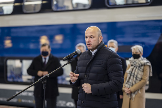 Homolya Róbert elnök-vezérigazgató köszöntője Budapest-Kelenföldön